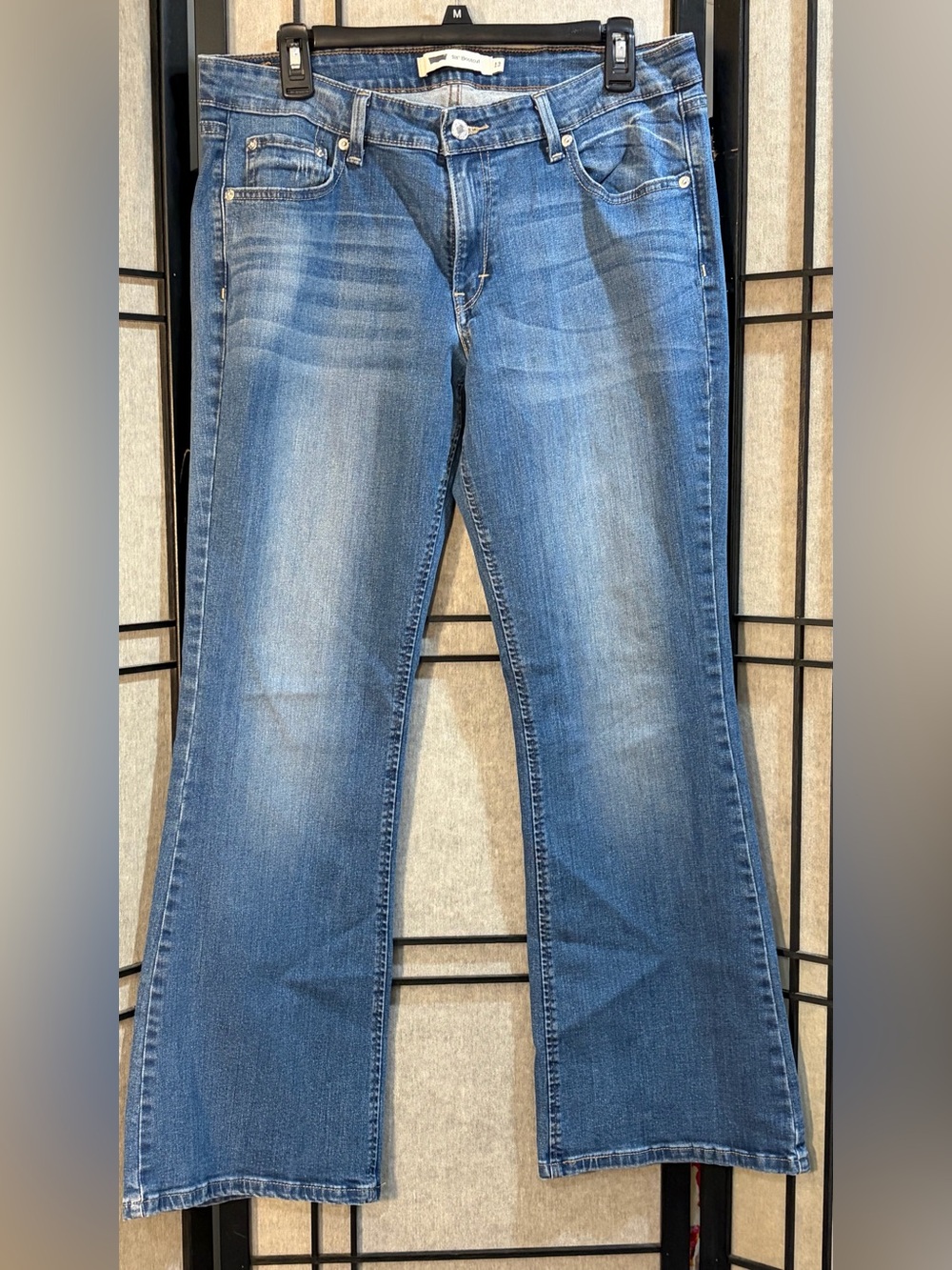 Levis 518 Bootcut Jeans Womens Size 13M Medium Wash Blue Denim Y2K 90s VTG